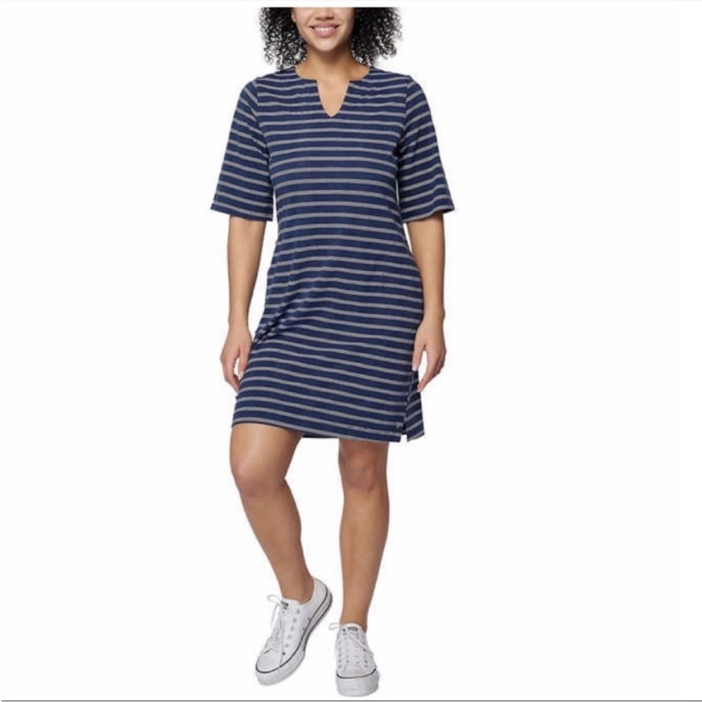 NWT Hang Ten Ladies Sun Dress - BLUE - M - Picture 4 of 5